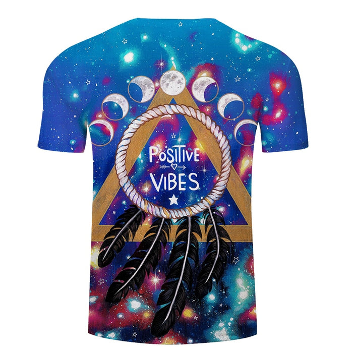 Galaxy Positive Vibes T-Shirt