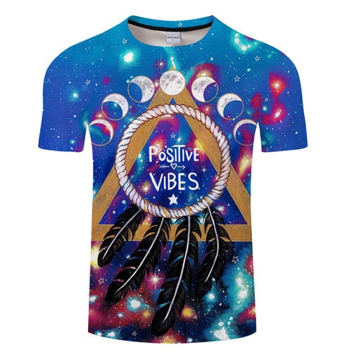 Galaxy Positive Vibes T-Shirt