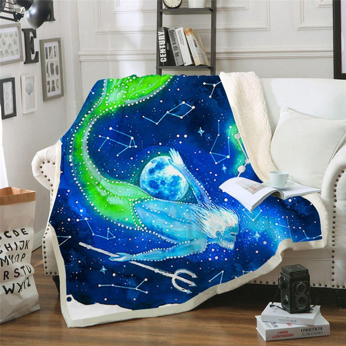 Animal Constellations Blanket Quilt