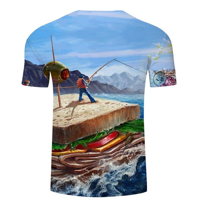 Sandwich Fishing Trip T-Shirt