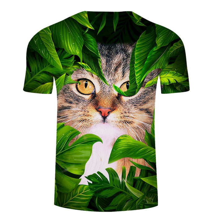 Staring Cat T-shirt